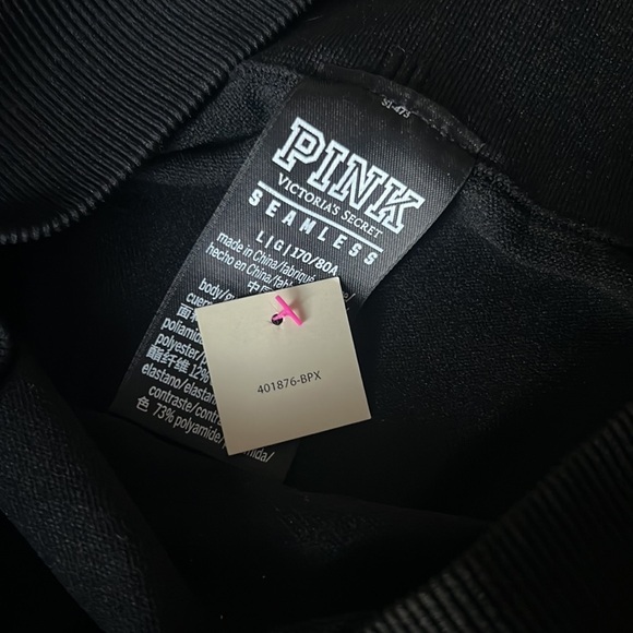 PINK Black Leggings - Picture 6 of 11